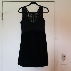 Miss Me lace and velvet dress